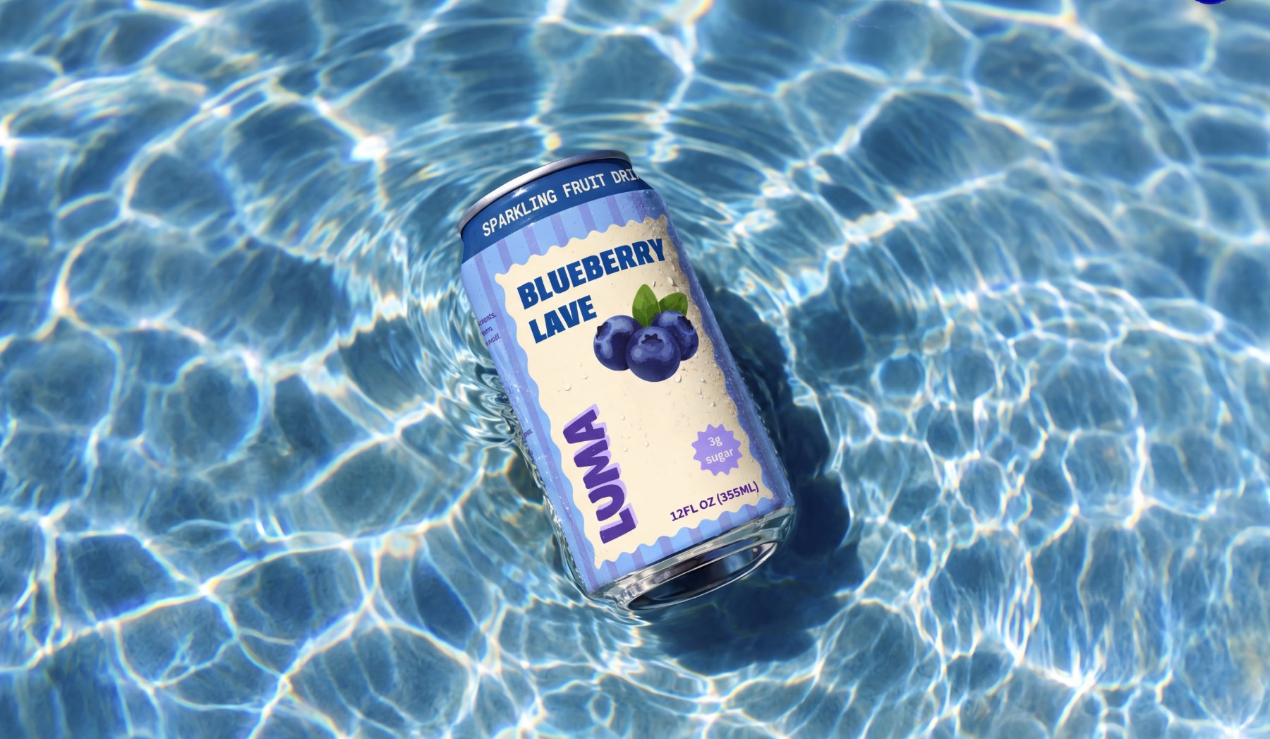 Luma packaging design, detail shot