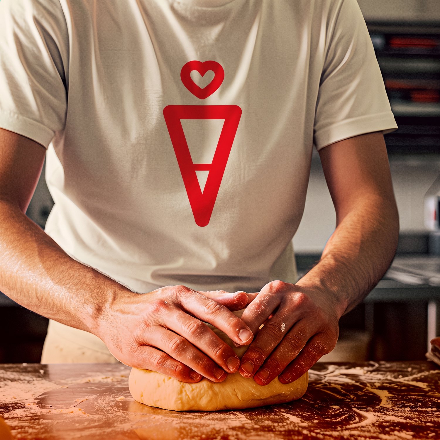 Palomino branded baker t-shirt