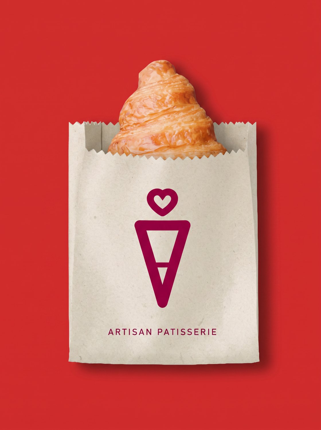 Palomino red paper bag packaging