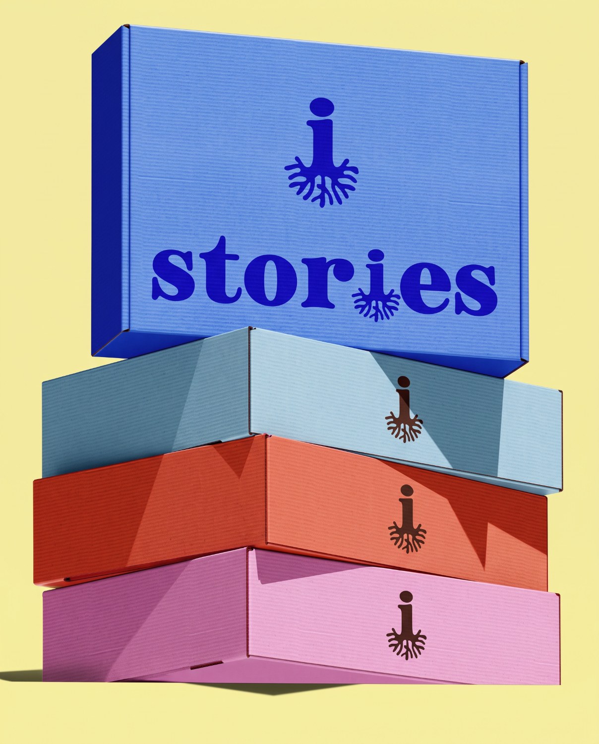 Stories packaging boxes