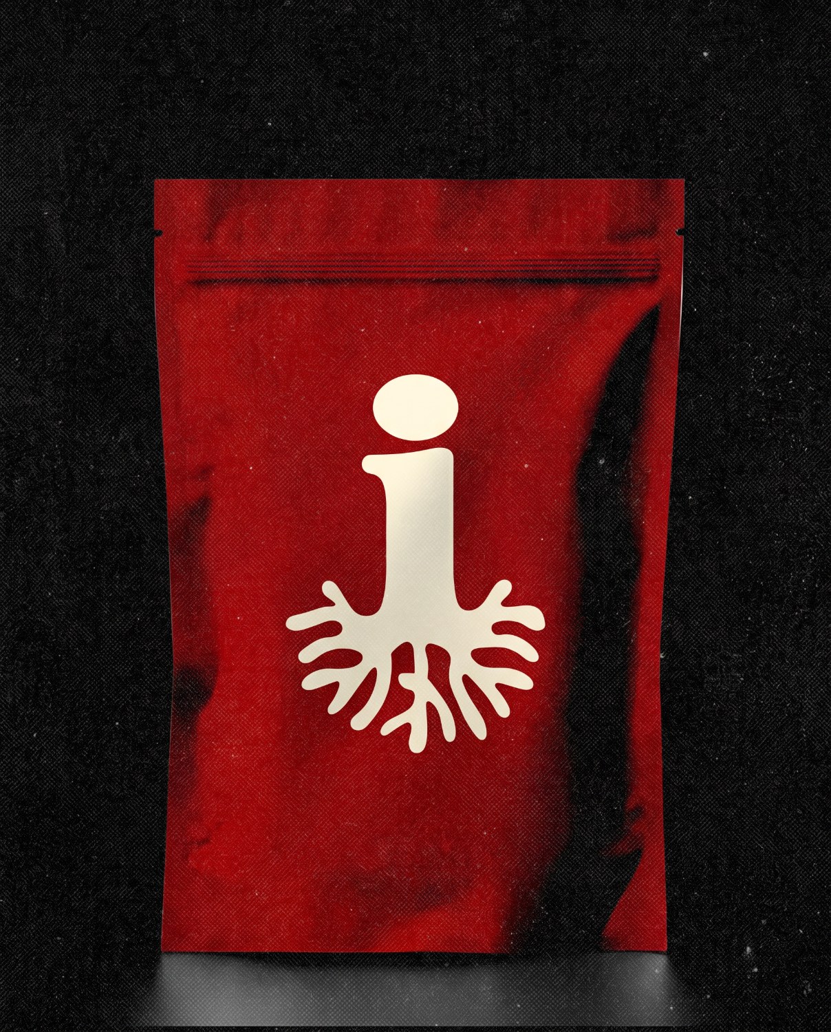 Stories red pouch packaging
