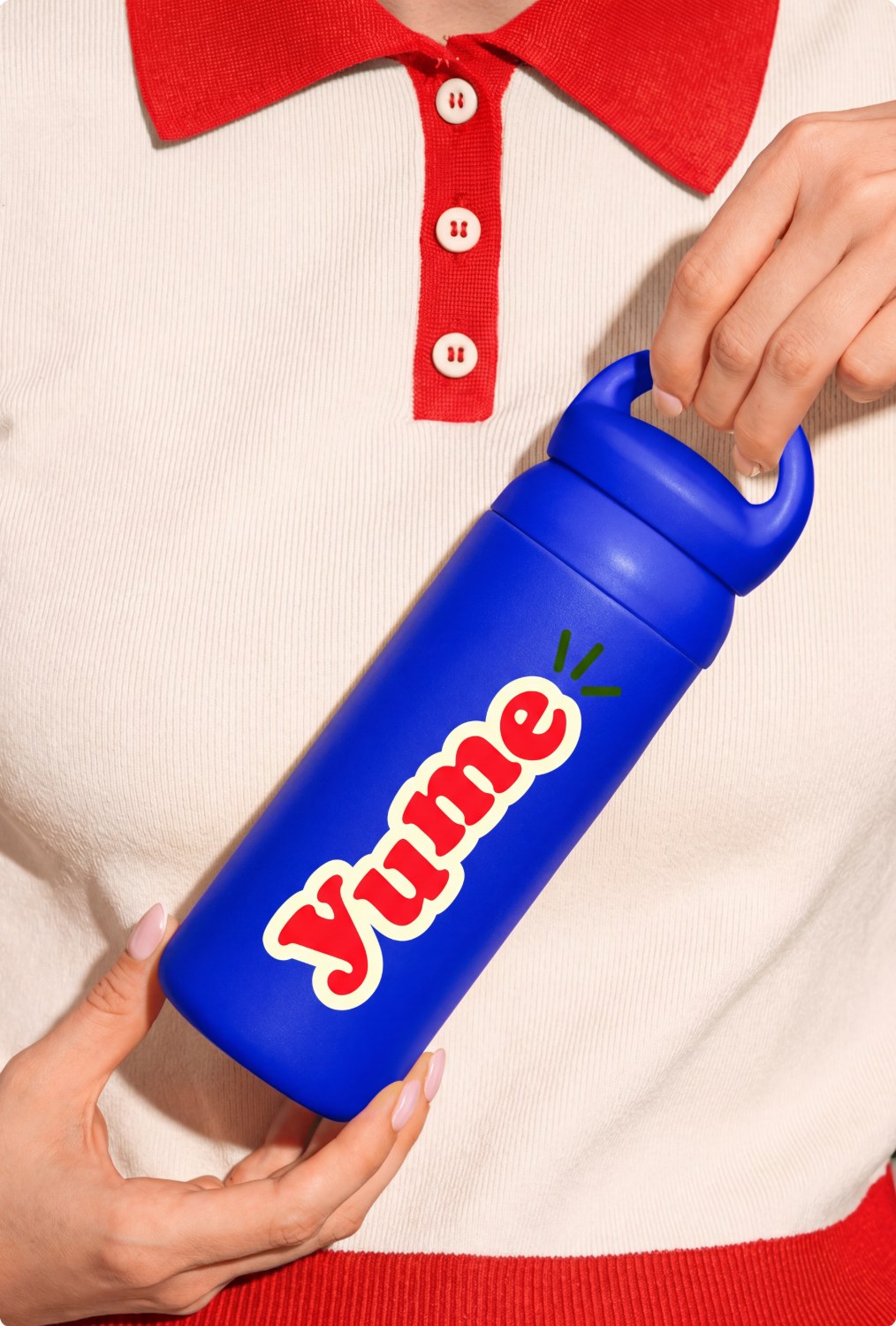 Yume branded bottle