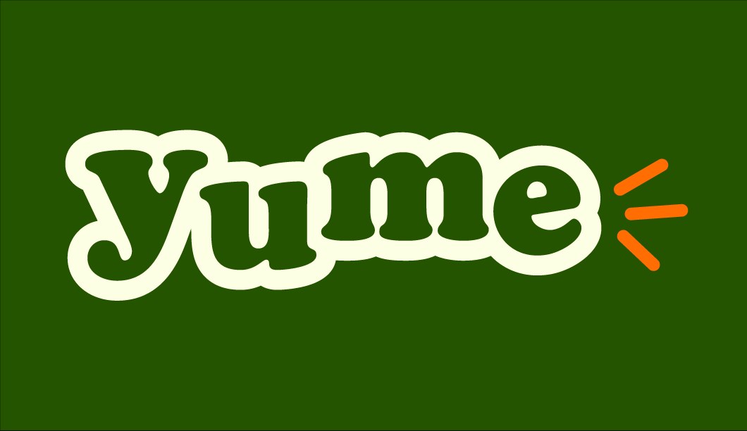 Yume brand mark, green variant
