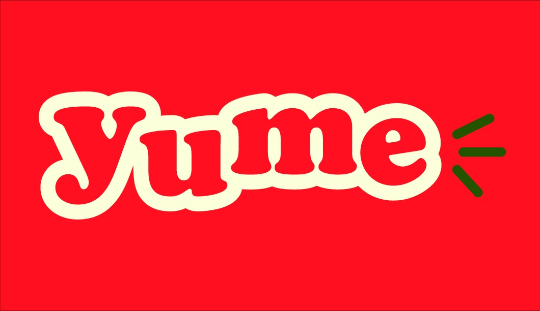Yume brand mark, red variant